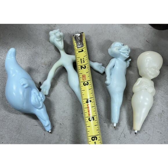 1996 QOC TM Harvey Casper The Ghost Quaker Oats Pen Set As Pictured Ink Dried Up - Picture 2 of 5